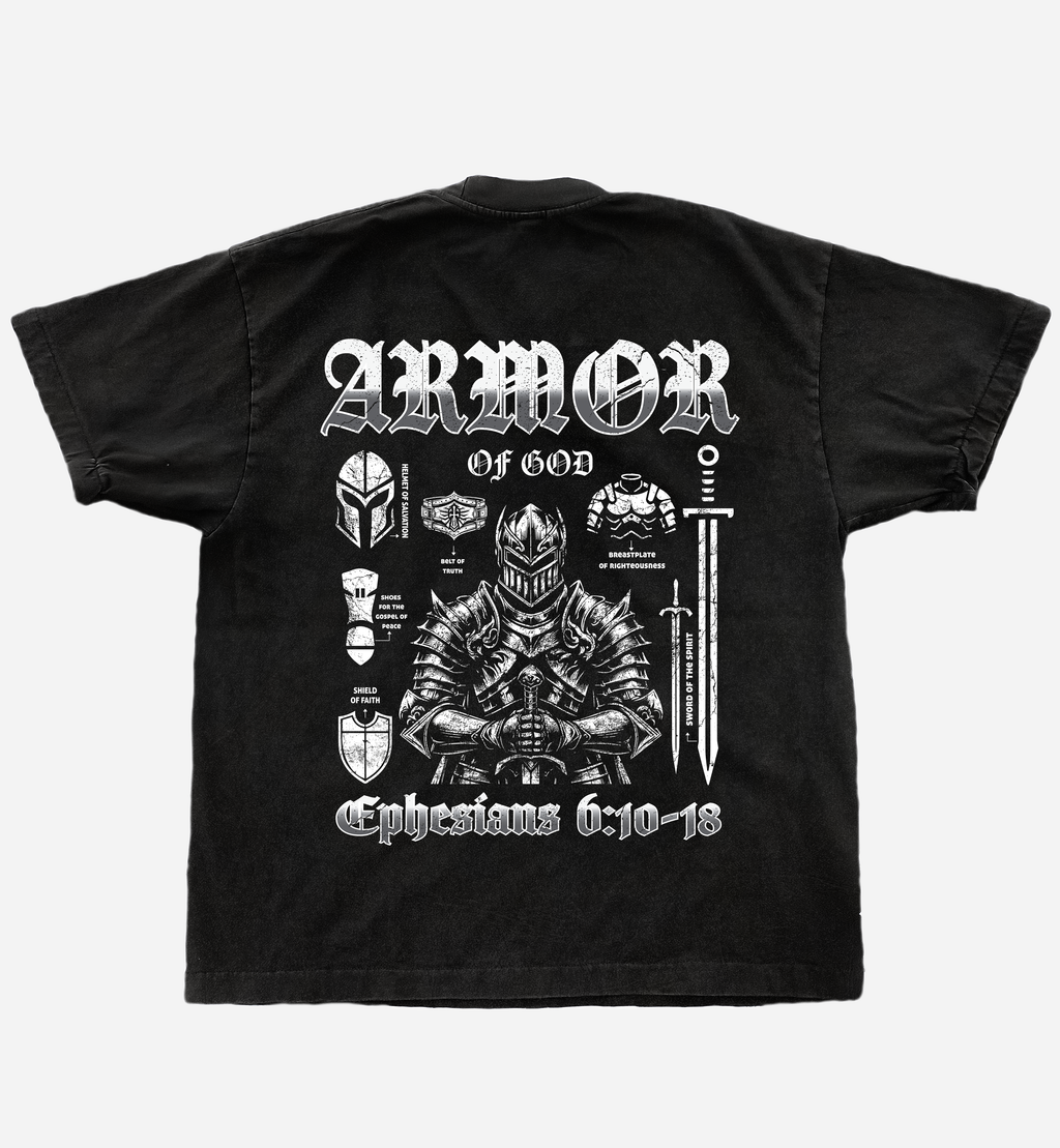 Armor of God – Heavyweight Oversized T-Shirt
