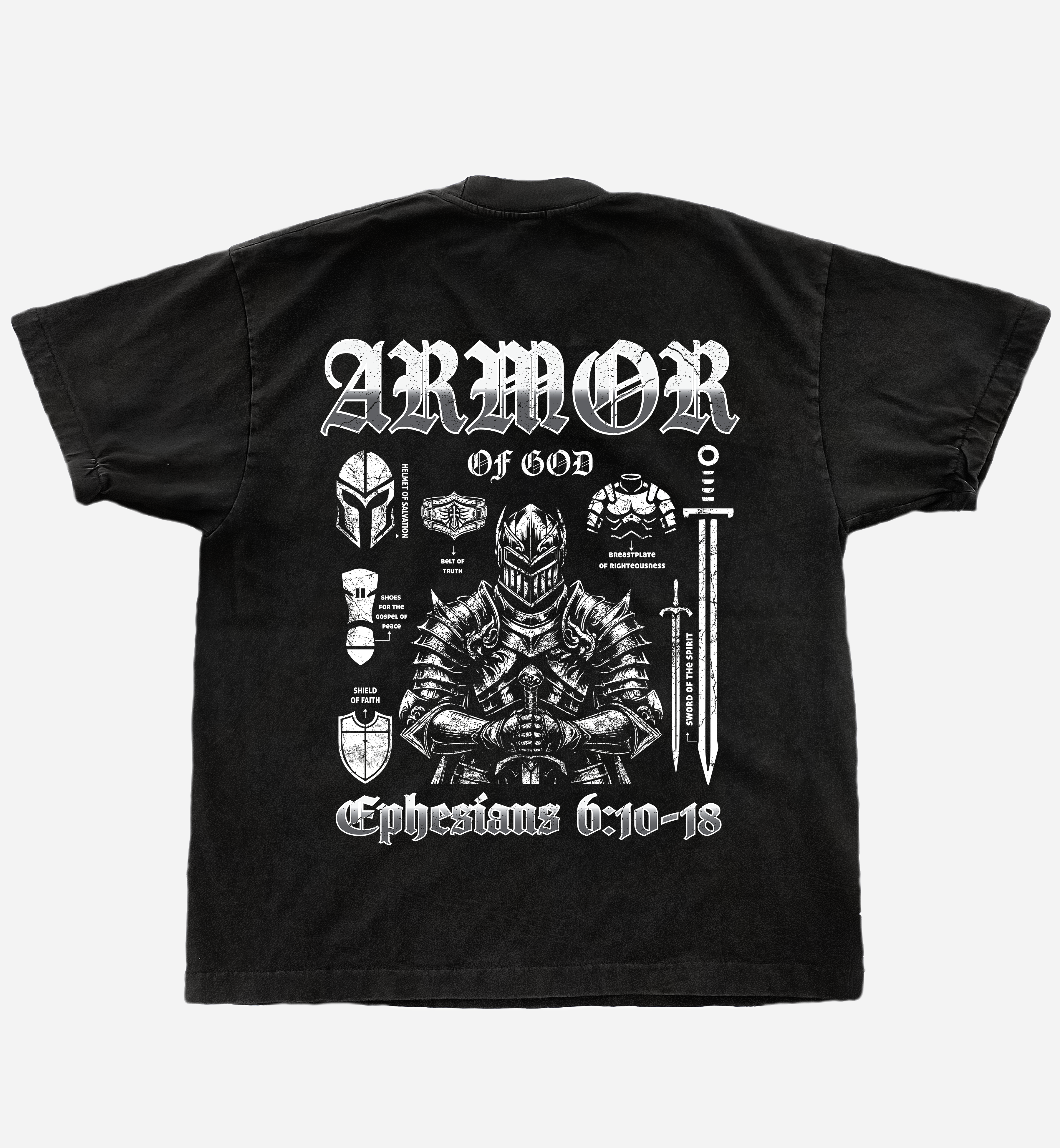 Armor of God – Heavyweight Oversized T-Shirt