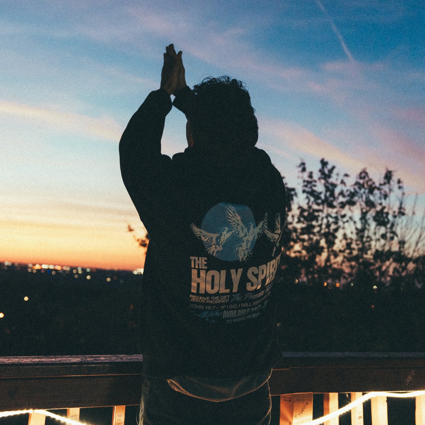 The Holy Spirit 24/7 l  Heavy Weight Hoodie