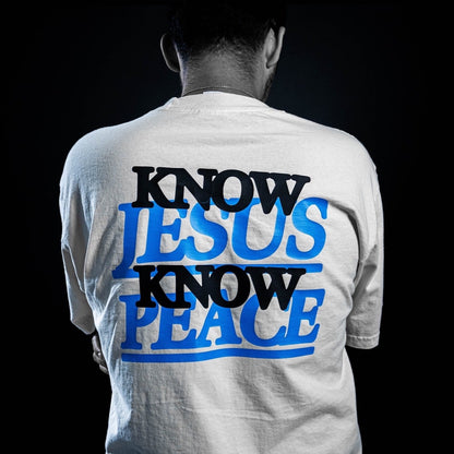 Know Jesus Know Peace l Oversized T-Shirt Cream