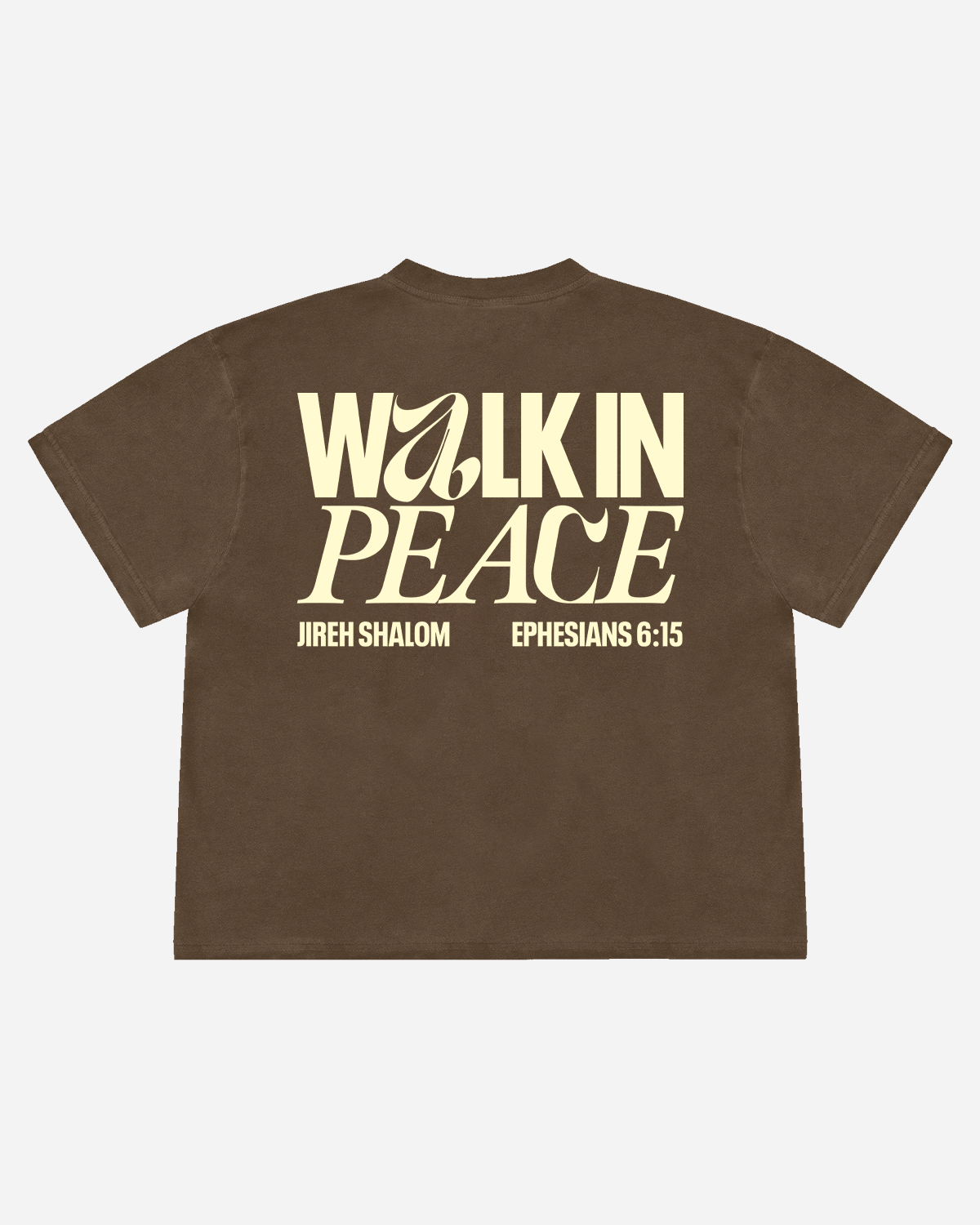 Walk In Peace Oversized T-Shirt