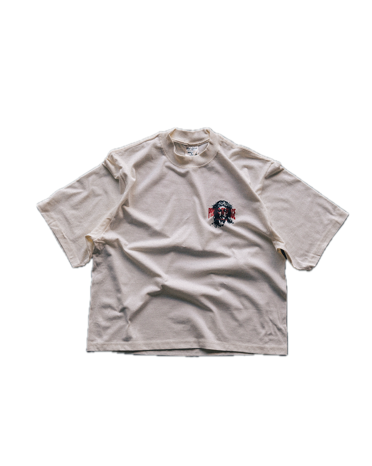 Prince of Peace cream tee