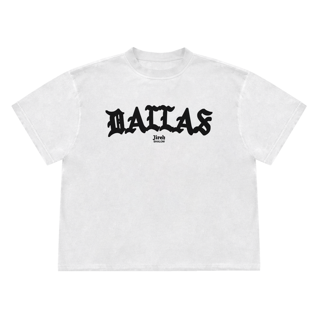 Dallas as it is in heaven – Heavyweight Oversized T-Shirt