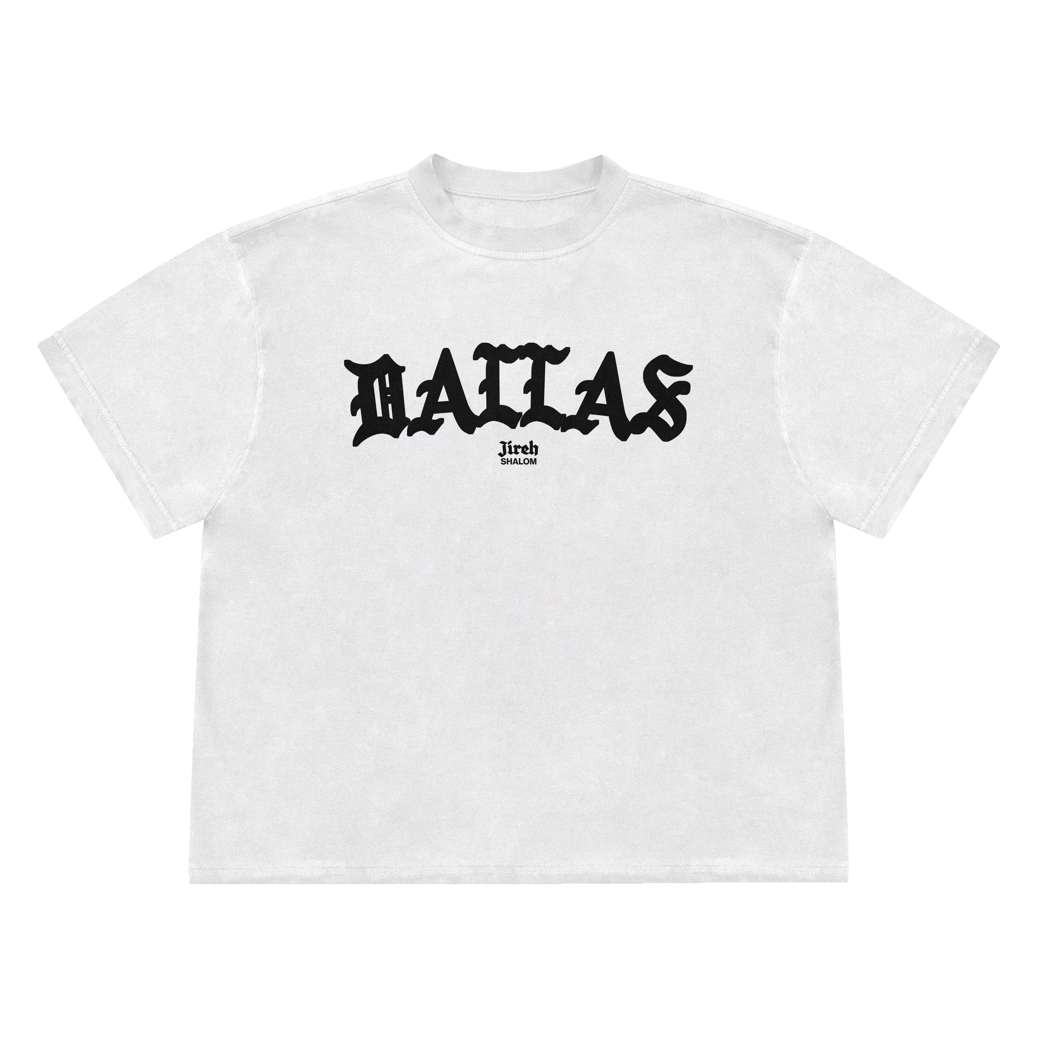 Dallas as it is in heaven – Heavyweight Oversized T-Shirt
