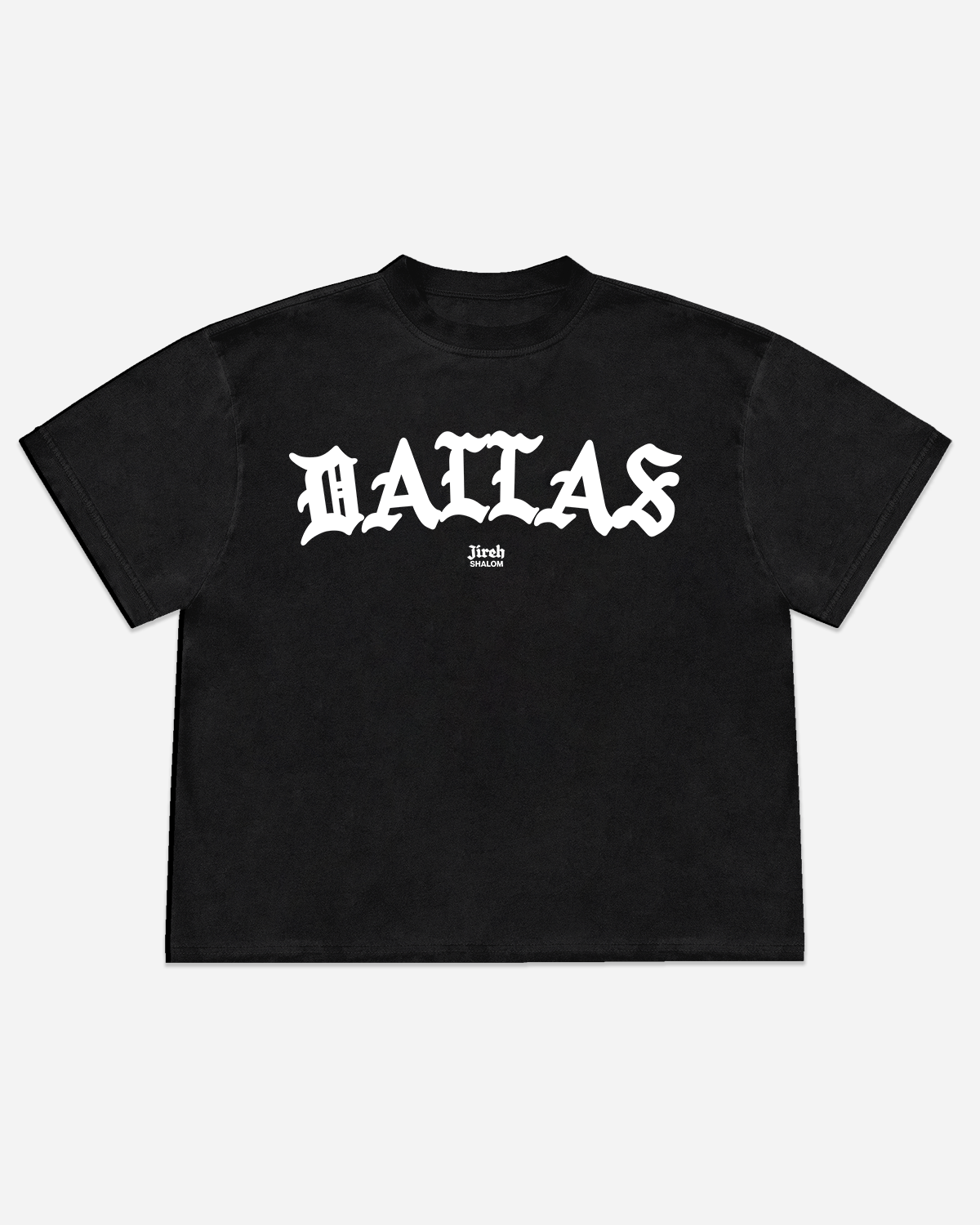 In Dallas as it is in heaven  Heavyweight Oversized Tee