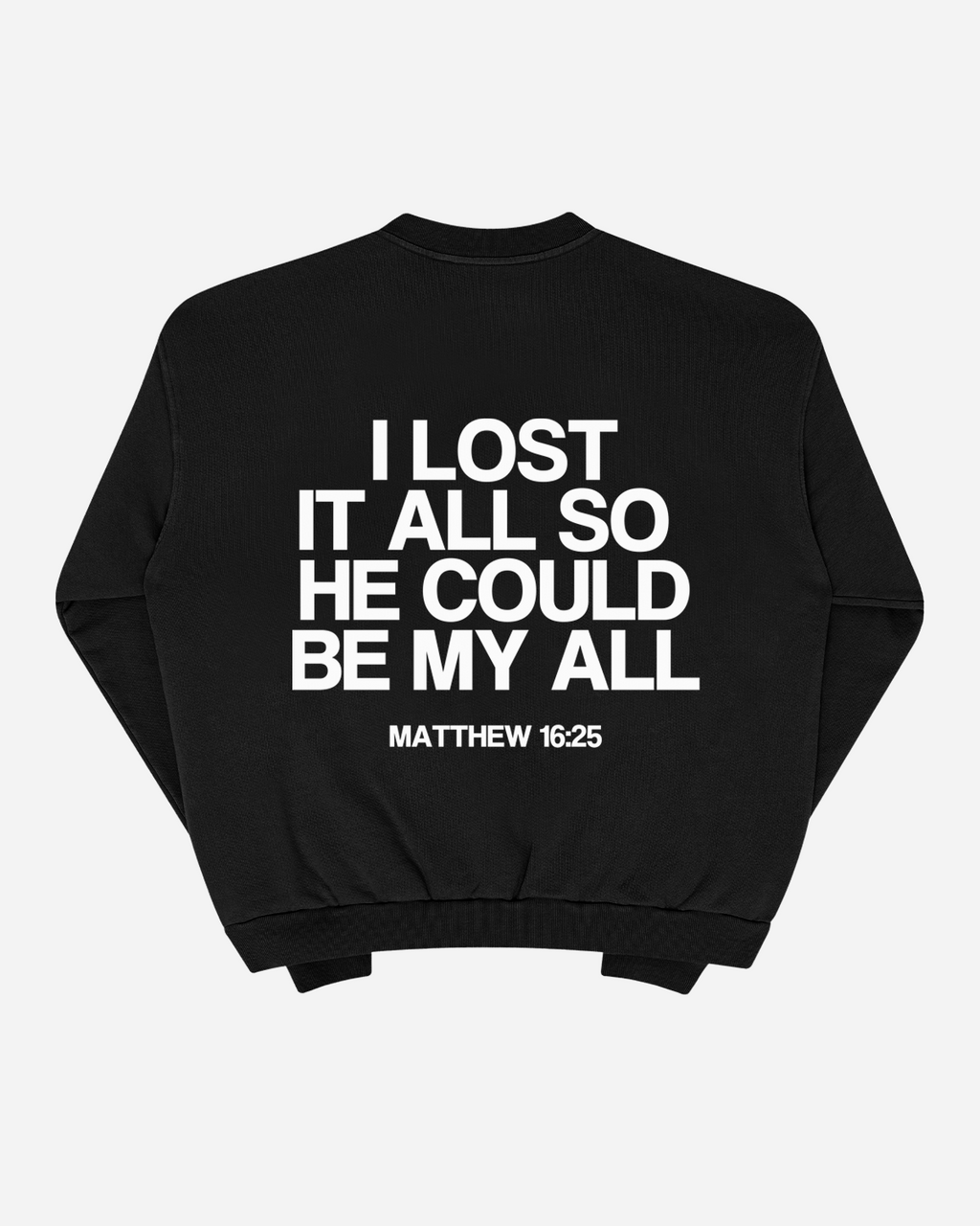 Jireh Shalom “My All” Crewneck